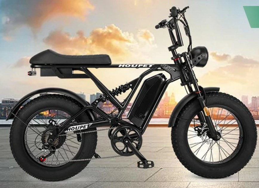 HOUPET 電動アシスト自転車 ブラック HOUPET 電動アシスト自転車 ブラック